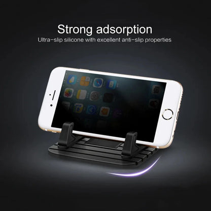 Silicone Car Dashboard Desktop Bracket, Universal Mobile Phone Bracket, Car Navigation Non Slip Mat, Lazy Car Phone