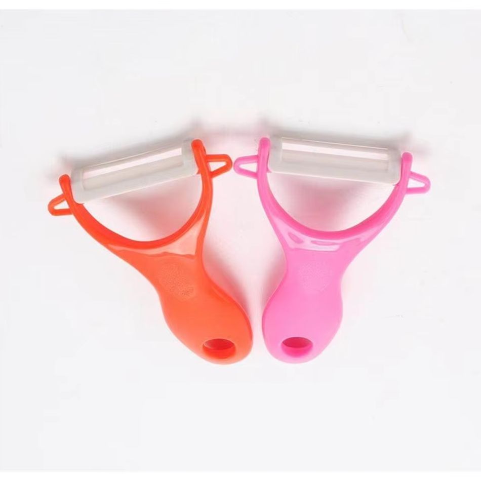 Multi-purpose Ceramic Peeler, Vegetable and Fruit Peeler, Random Color Cooking Tool
