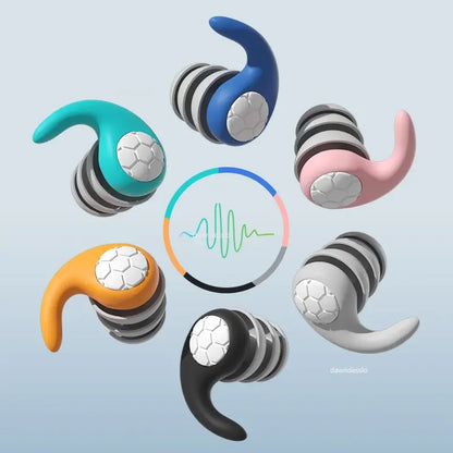 High Noise Reduction Earplugs Waterproof Sleep Earplugs For Travel Work And Relaxation 7