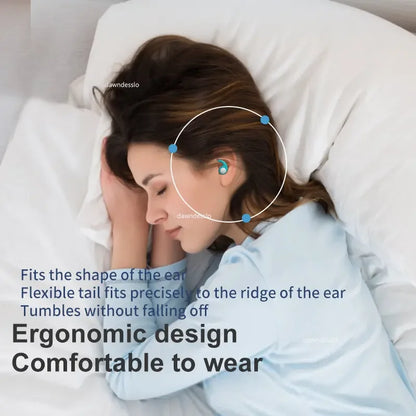 High Noise Reduction Earplugs Waterproof Sleep Earplugs For Travel Work And Relaxation 8