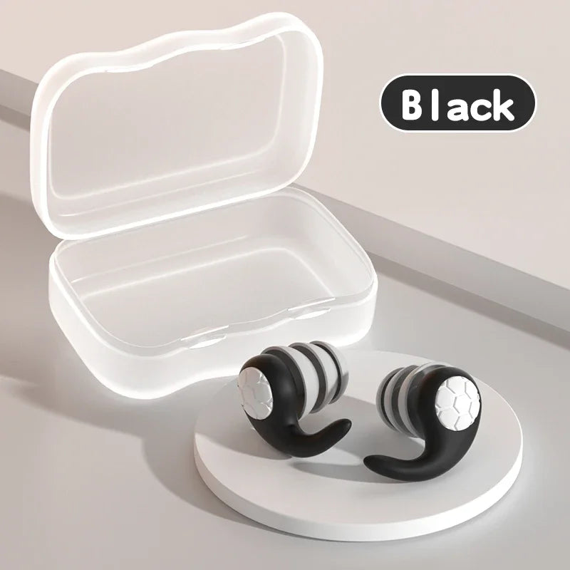 High Noise Reduction Earplugs, Waterproof Sleep Earplugs for Travel, Work, and Relaxation