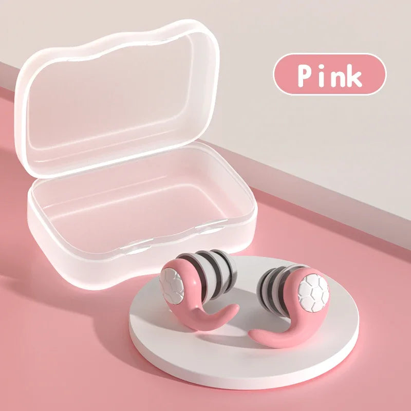 High Noise Reduction Earplugs Waterproof Sleep Earplugs For Travel Work And Relaxation 2