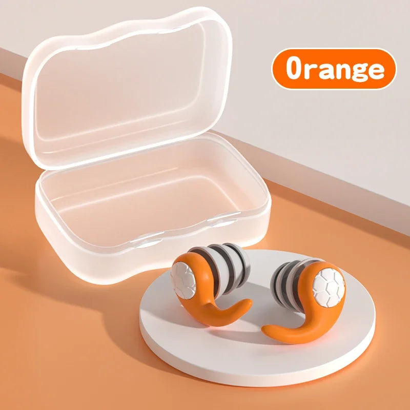 High Noise Reduction Earplugs Waterproof Sleep Earplugs For Travel Work And Relaxation 4