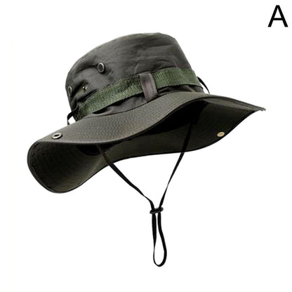 Bucket Hat Summer, Wide Brim Anti-UV Outdoor Fishing Cap for Women