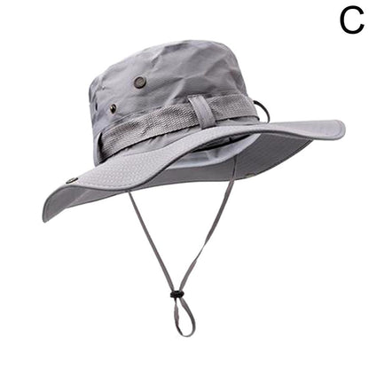 Bucket Hat Summer, Wide Brim Anti-UV Outdoor Fishing Cap for Women