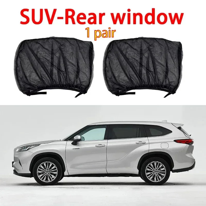 Car Sun Shades Mosquito Nets For Cars Sun Screens Window Mosquito Screens Curtains Car Accessories 5