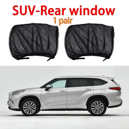 Car Sun Shades Mosquito Nets For Cars Sun Screens Window Mosquito Screens Curtains Car Accessories 5