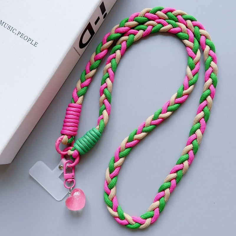 Long Phone Lanyard Shoulder Strap, Creative Crossbody Rope, Universal Cartoon Decorative Pendant