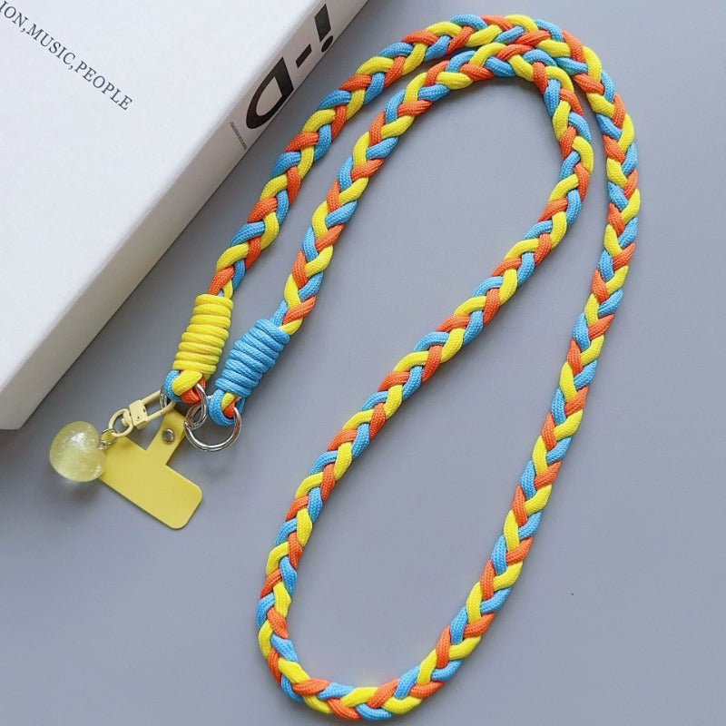 Long Phone Lanyard Shoulder Strap, Creative Crossbody Rope, Universal Cartoon Decorative Pendant