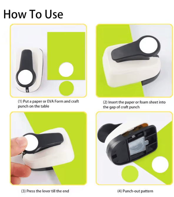 Multi Size Circular Hole Punch For DIY And Craft Projects 1