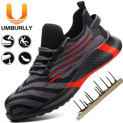 Indestructible Men Work Safety Boots Lightweight Antipuncture Work Sneakers For Men 3