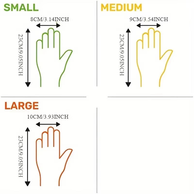Durable TPE Clean Hygienic Gloves For Household Cleaning Food Prep Waterproof And Thickened Transpa 4
