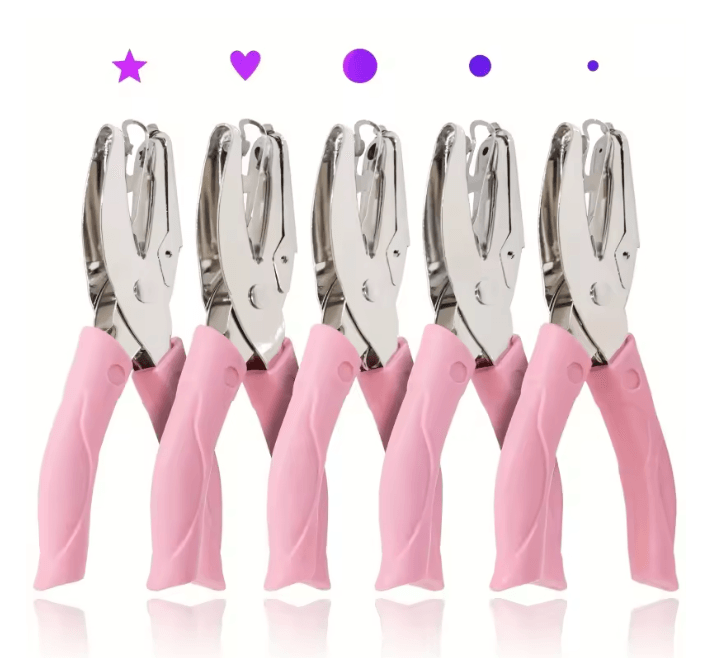 Single Hole Craft Punch for Scrapbooking and DIY Shapes