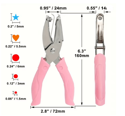 Single Hole Craft Punch For Scrapbooking And DIY Shapes 1