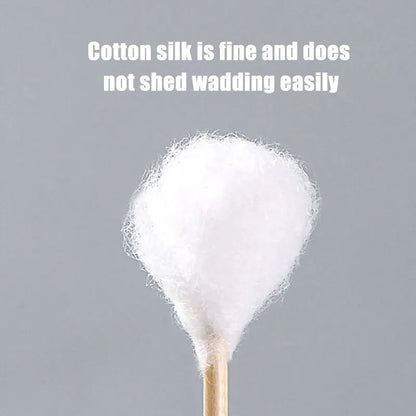 DoubleEnded Cotton Swabs Pointed Round Tips For Makeup Ear Cleaning Pet Care Hygienic Disposable Sw 3