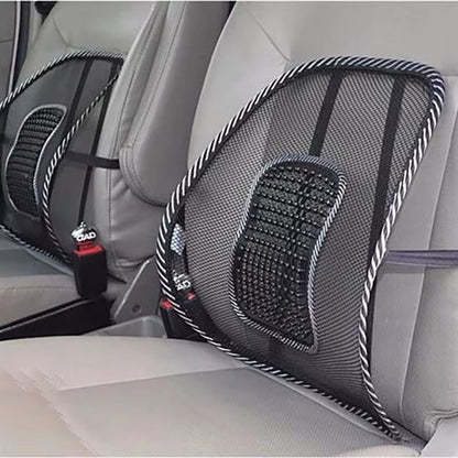 Car Seat Backrest Cushion Mesh, Breathable Lumbar Support for Easy Driving