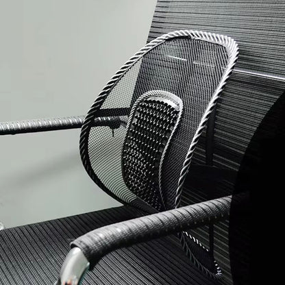Car Seat Backrest Cushion Mesh Breathable Lumbar Support For Easy Driving 2