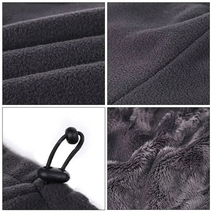 Windproof Winter Face Mask Fleece Neck Scarf For Hiking Camping And Cycling 1