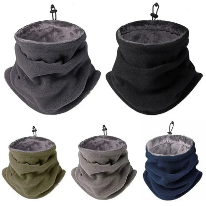 Windproof Winter Face Mask Fleece Neck Scarf For Hiking Camping And Cycling 2