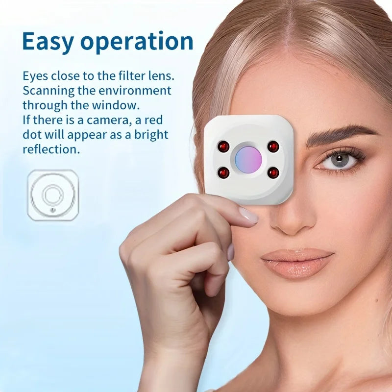 Portable Camera Finder Hidden Lens Detector For Hotel AntiPeeping Security Protection 4
