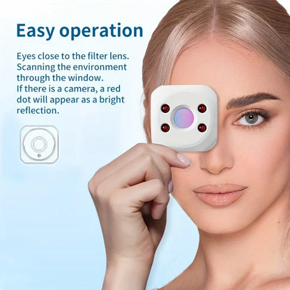 Portable Camera Finder Hidden Lens Detector For Hotel AntiPeeping Security Protection 4