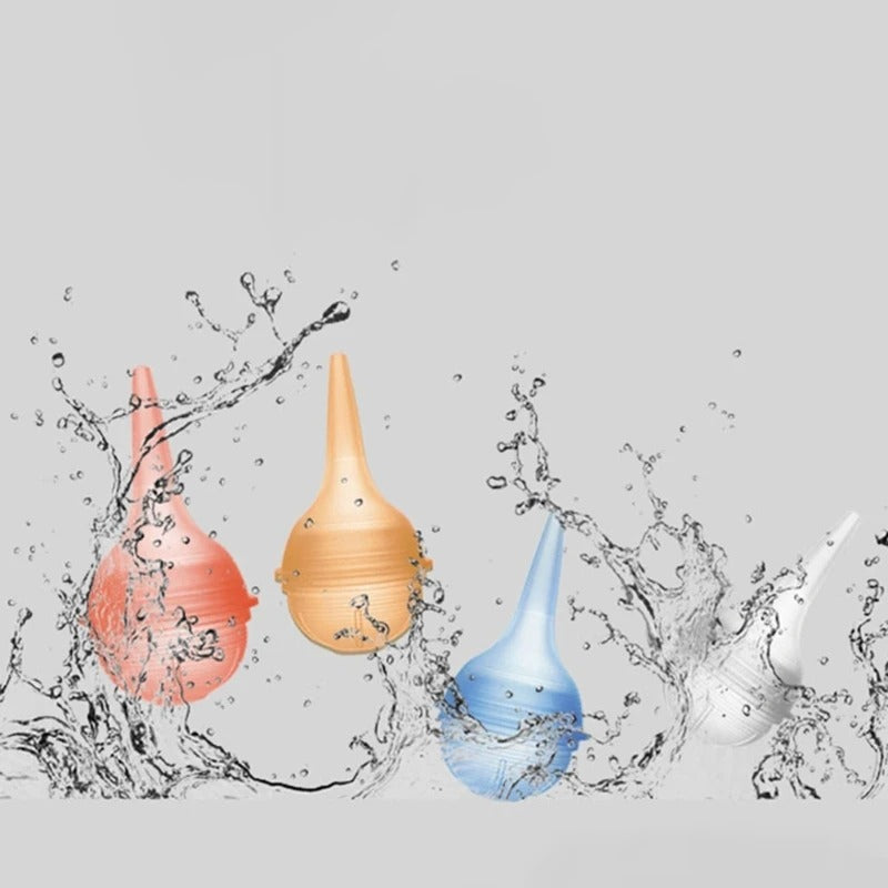 Nose Aspirator for Babies, Baby Silicone Nasal Aspirator Kit, Vacuum Suction with Soft Nozzle Cleaner