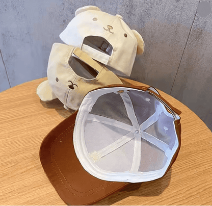 Cute Bear Baby Baseball Cap For Toddlers 1