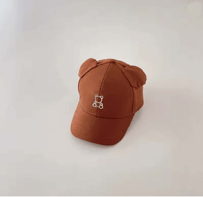 Cute Bear Baby Baseball Cap For Toddlers 6