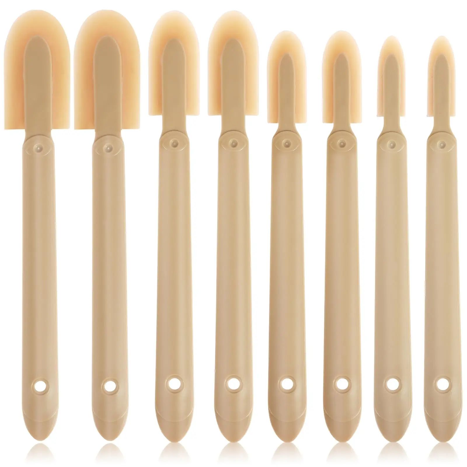 Extended-Length Silicone Caulk Finishing Spatula Set