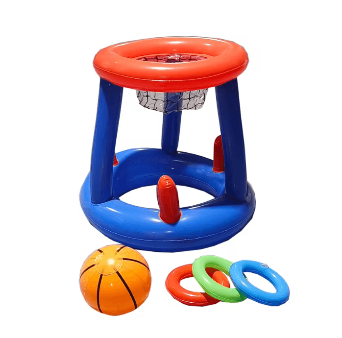 Inflatable Water Basketball Hoop For Pools And Outdoor Play 1