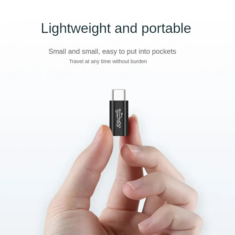 USB C Type Elbow Adapter Converter Data Sync And Charge Extension USB C Male To Female Connector 6