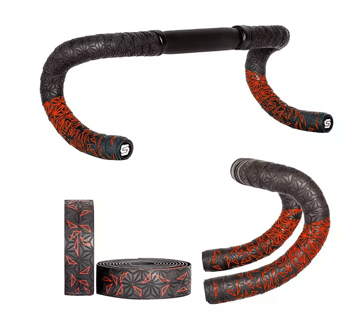 Double Color Anti Vibration Bike Handlebar Tape 4