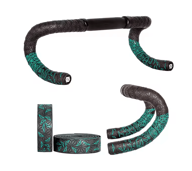 Double Color Anti Vibration Bike Handlebar Tape 5