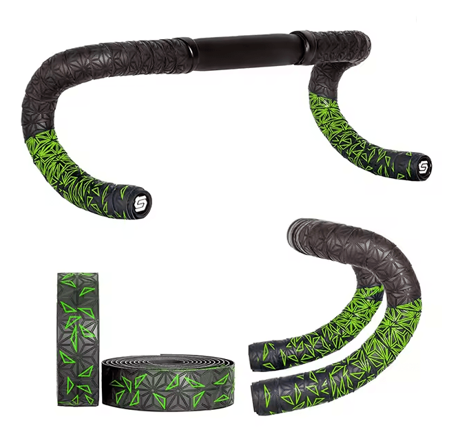 Double Color Anti Vibration Bike Handlebar Tape 13