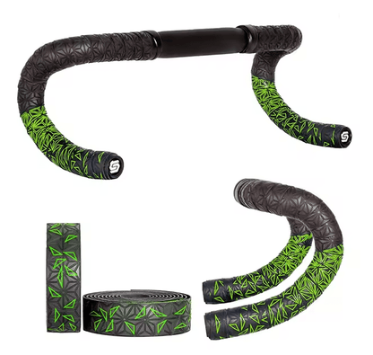 Double Color Anti Vibration Bike Handlebar Tape 13