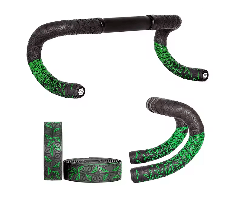 Double Color Anti Vibration Bike Handlebar Tape 7