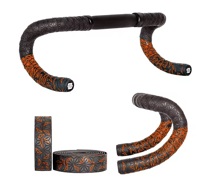 Double Color Anti Vibration Bike Handlebar Tape 8