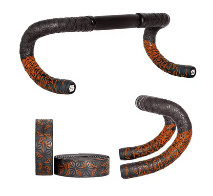 Double Color Anti Vibration Bike Handlebar Tape 8