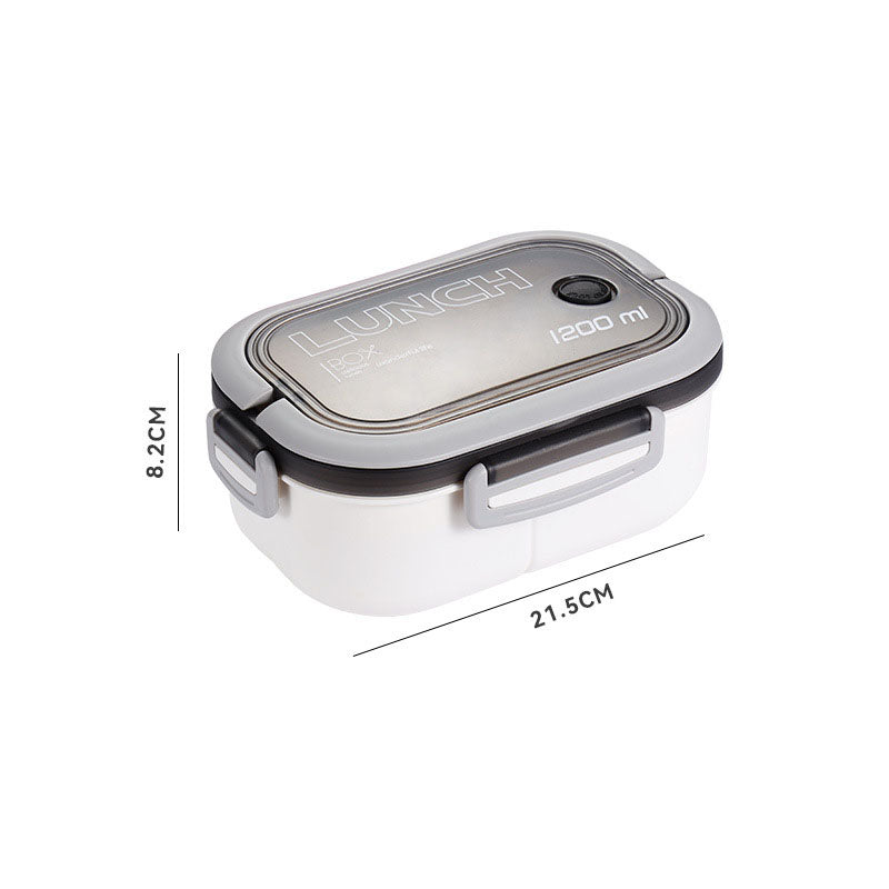 Portable Singlelayer Doublelayer Fruit Food Box Lunch Box With Fork Spoon Spoon Preservation Box 6