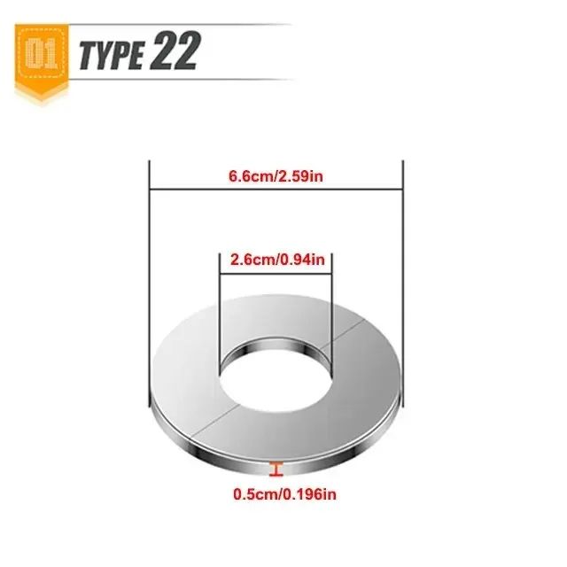 Stainless Steel SelfAdhesive Faucet Cover  Chrome Wall Plate For Clean Finished Bathroom Installs 6