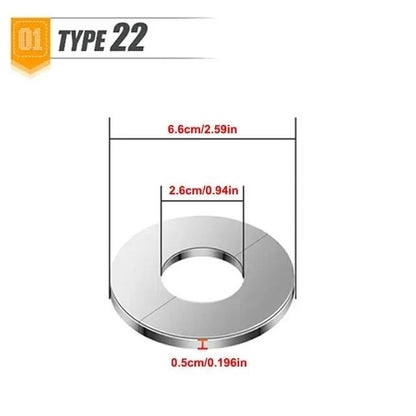 Stainless Steel SelfAdhesive Faucet Cover  Chrome Wall Plate For Clean Finished Bathroom Installs 6