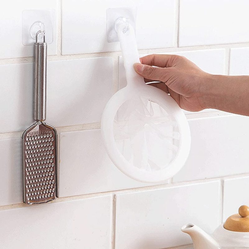 Washable Nylon Ultra Fine Mesh Strainer Spoon Sieve Kitchen Colander For Coffee Tea Juice Soy Milk 4