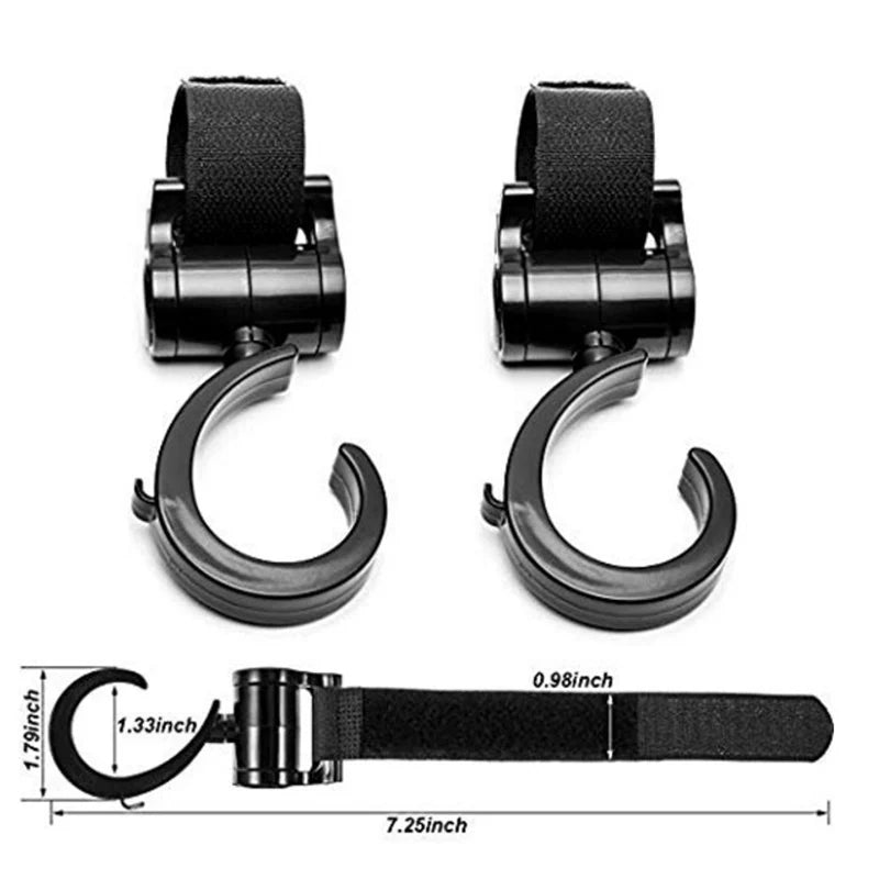 Pram Hook Multi Purpose Baby Stroller Hook Shopping Prop For Baby Accessories 5