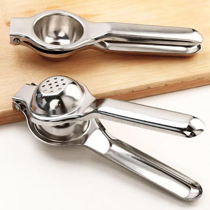 Manual Juicer, Stainless Steel Lemon Squeezer, Orange Fruit Processor, Clip Fruit Pressing Kitchen Accessories