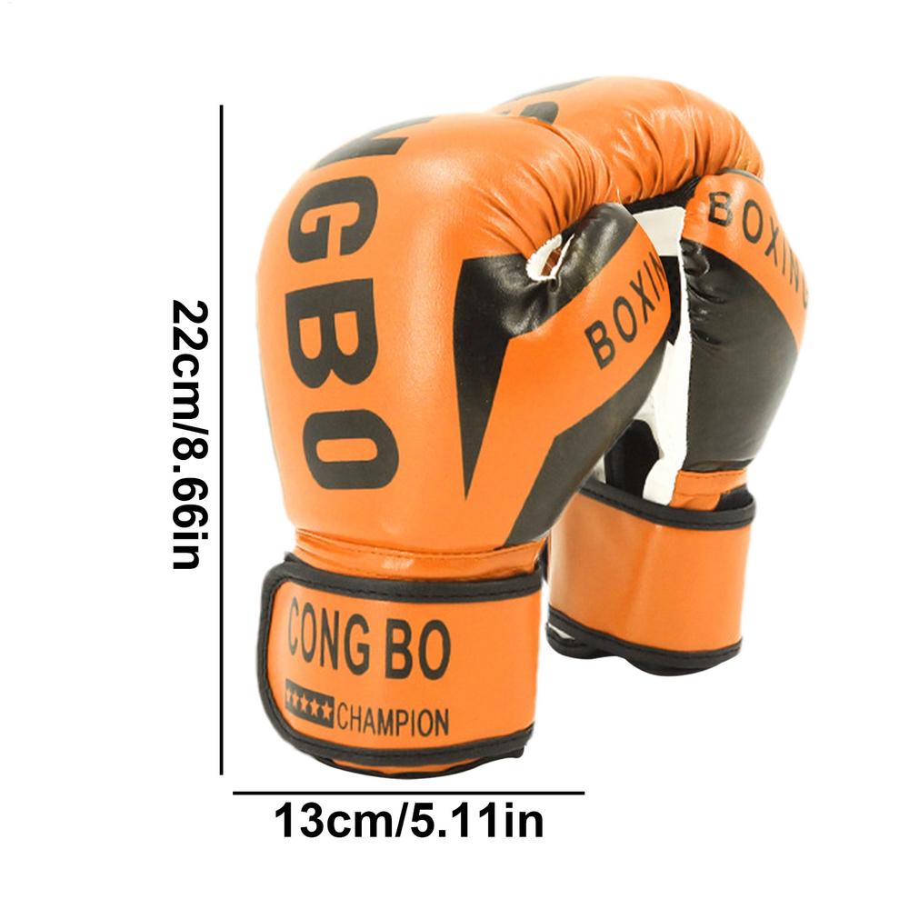 Punching Training Gloves, Kids Leather Boxing Mitts, Children Gym Workout Hand Protector