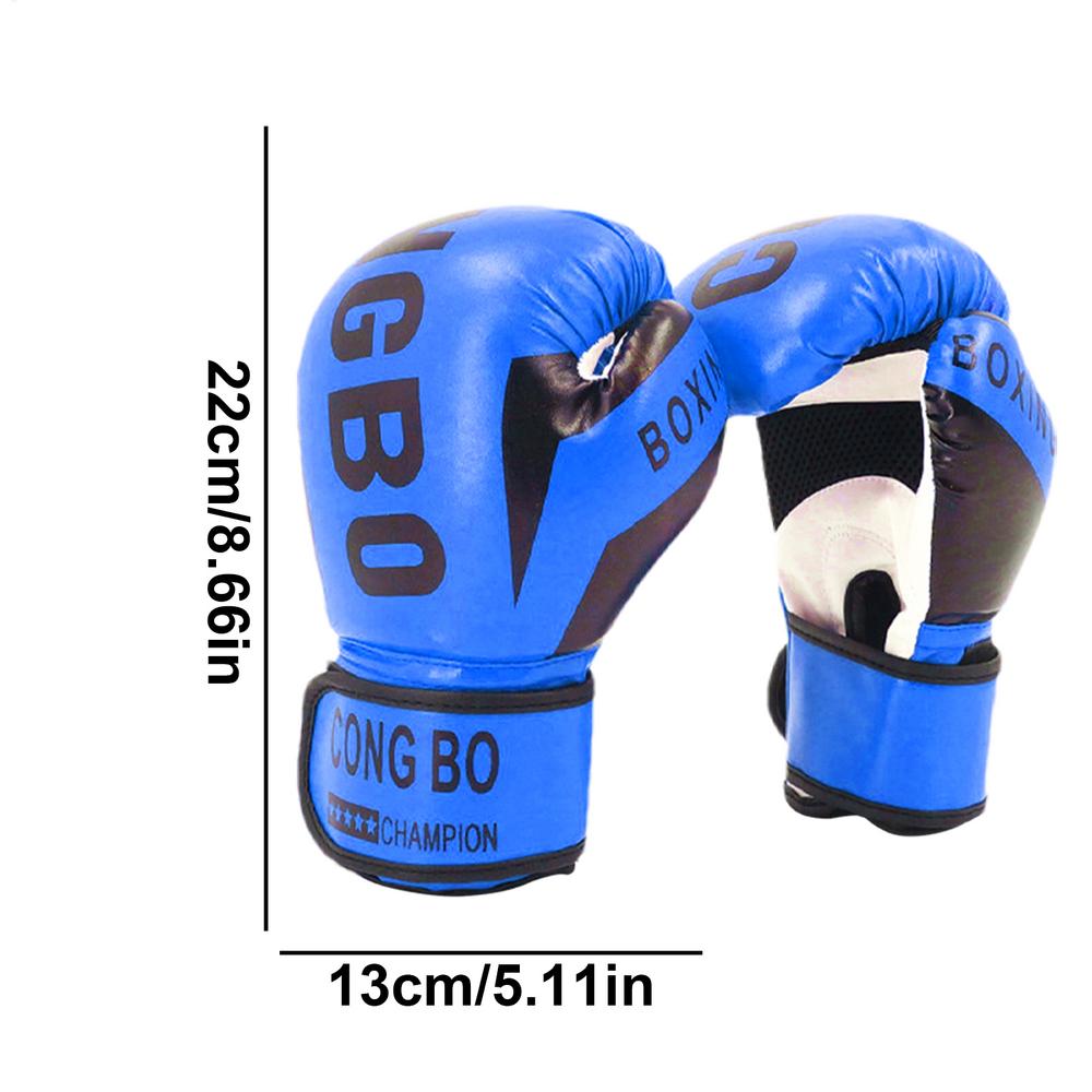 Punching Training Gloves, Kids Leather Boxing Mitts, Children Gym Workout Hand Protector