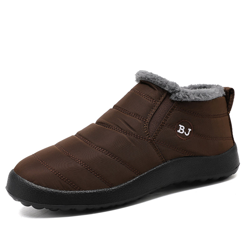 New Women Boots Waterproof Ankle Boots Casual Slip On Platform Fashion Snow Boots Winter Shoes For  5