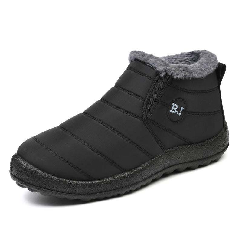 New Women Boots Waterproof Ankle Boots Casual Slip On Platform Fashion Snow Boots Winter Shoes For  3