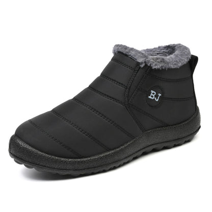 New Women Boots Waterproof Ankle Boots Casual Slip On Platform Fashion Snow Boots Winter Shoes For  3