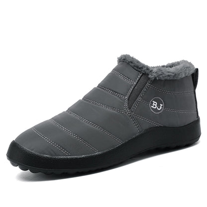 New Women Boots Waterproof Ankle Boots Casual Slip On Platform Fashion Snow Boots Winter Shoes For  6